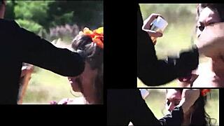 I, Andreia Vargas, am making this shemale escort video, oops I mean making-of!