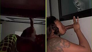 Gloryhole Sucking Up Strangers