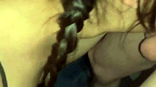 Reuniting with my ex-girlfriend got us heated for homemade creampie sex