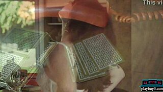 Sexy milf Kenna Vanessa in lingerie and stockings strips naked!