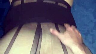 Reuniting with my ex-girlfriend got us heated for homemade creampie sex