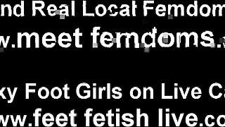 Jerk Your Cock To Our Perfect Little 18+ Feet Now!