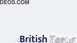 Two School Girls Get Their Pussies Eaten in Wild 1on1 Muff Diving with Curvy Big Tits.