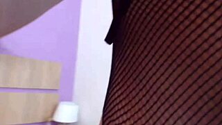 Angelina Grey's Pussy Up Close! How Does She Handle a Big Dildo with Cum and Squirt?