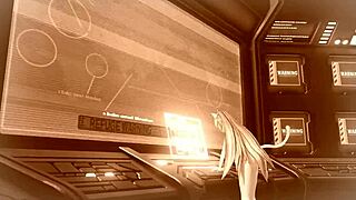 hatsune miku in full nude cat costume, big tits exposed