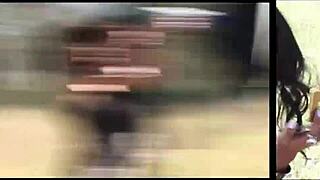 I, Andreia Vargas, am making this shemale escort video, oops I mean making-of!