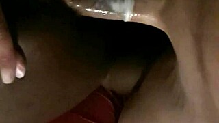 Fucking the s out her with monster cock pov