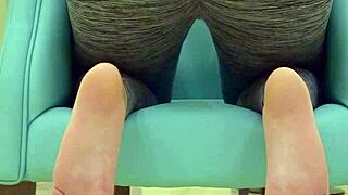 Teen Babe Teases Her Sugar Daddy