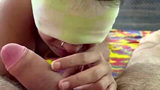 Desi indian girl and stepsister relax in hotel after activities