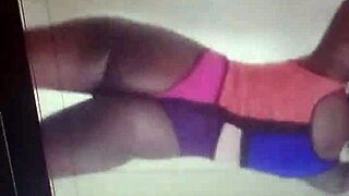 step sister dancing in the room