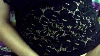 julia soto masturbates in sexy black lingerie