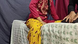 Indian Aunty Fucked Hard by Boy in Wild Oiled Session! Curly Ebony Spitting and Panty Sniffing in BDSM Ass Worship!