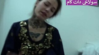 i can't believe how hot this amateur Iranian babe is in bed