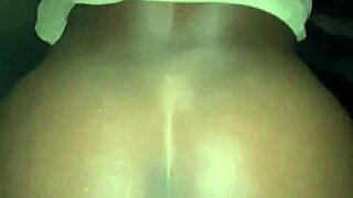 Creamy pussy teen caught moaning during monster cock fucking