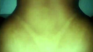 Amateur couple enjoys intimate moments in a private setting