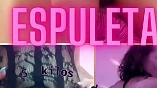 Hot Brazilian Brunette In Lingerie Asks You To Cum On Her Natural Tits