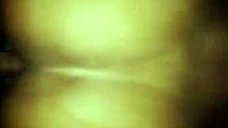 Amateur couple enjoys intimate moments in a private setting