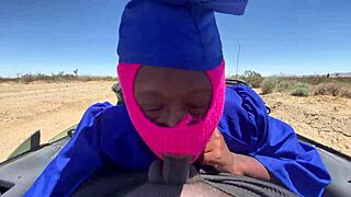 Class Hoe Graduates Today With Intense Outdoor Orgasms