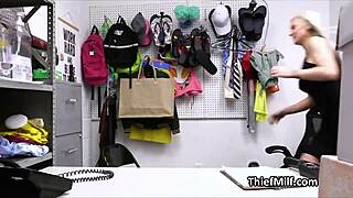 Thief Busts Cougar Housewife For Hard Fuck