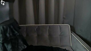 Dealer takes advantage of hot curvy addict in taboo lingerie roleplay