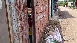 My neighbor offers money to fuck me, and I accept!