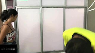 Colombian Teen Stepsister Strips and Gets Pounded Hard at Home