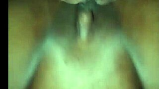 Amateur couple enjoys intimate moments in a private setting