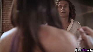 Aspiring actress Alison Rey begs director Michael Vegas for one more shot