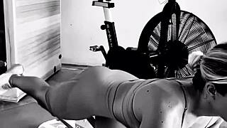 Creeper msacs leads an intense workout session