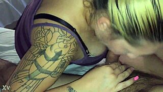 Blonde Cutie Delivers Intense Emotional Blowjob Experience