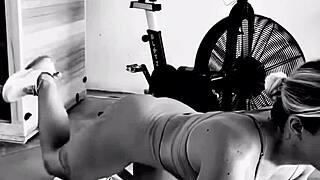 Creeper msacs leads an intense workout session