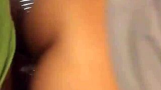 Quick creampie in the laundry room with big cock