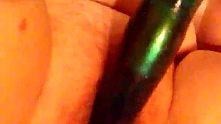 making myself squirt with a different toy