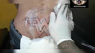 tattoo artist like anitta inked alexia duucan's ts ass with best moments.