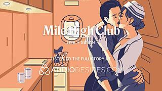 dripping wet lesbian licks pussy on flight