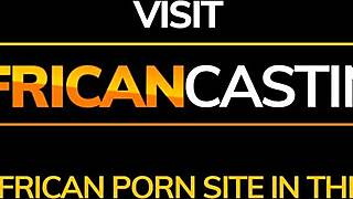 casting african teen 18+ in rough interracial scene with monster cock