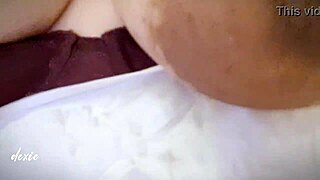 chubby mature babe intensely masturbates her huge wet pussy