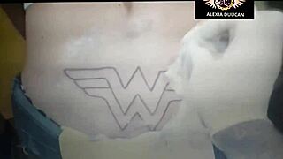 tattoo artist like anitta inked alexia duucan's ts ass with best moments.