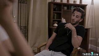 Filthy Teen 18+ Begs Bisexual Stepmom for Threesome Action