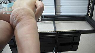 my hot roommate Isis Sun loves playing piano naked and riding wet pussy.