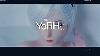 Close-up animation of Ada Wong giving a hardcore blowjob to a monster