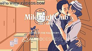 dripping wet lesbian licks pussy on flight