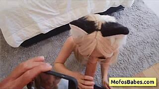 Lulu Chu Sucks and Fucks Thick White Dick!