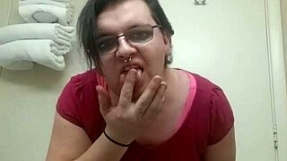 tranny strip tease with clothes ripped and teasing panties