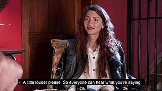 pornstar experiences degradation for the first time in bdsm scene