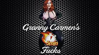 Granny Peggy Sue, my beginner pegging slut gilf, drives me wild