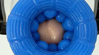 Sex Toy Demonstration Rubjoy Robot Fleshlight Masturbation