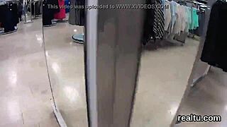 Perfect Czech Teen Gets Tempted In Mall, Clothes Ripped For Hard Assfucking In POV