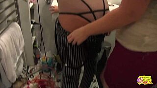 Lesbian Couple Tina Horn And Andre Shakti Fist Each Other With Toys.