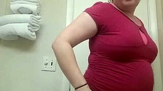 tranny strip tease with clothes ripped and teasing panties